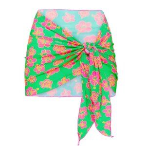 Kulani Kinis Mini Mesh Sarong - Melon Sorbet